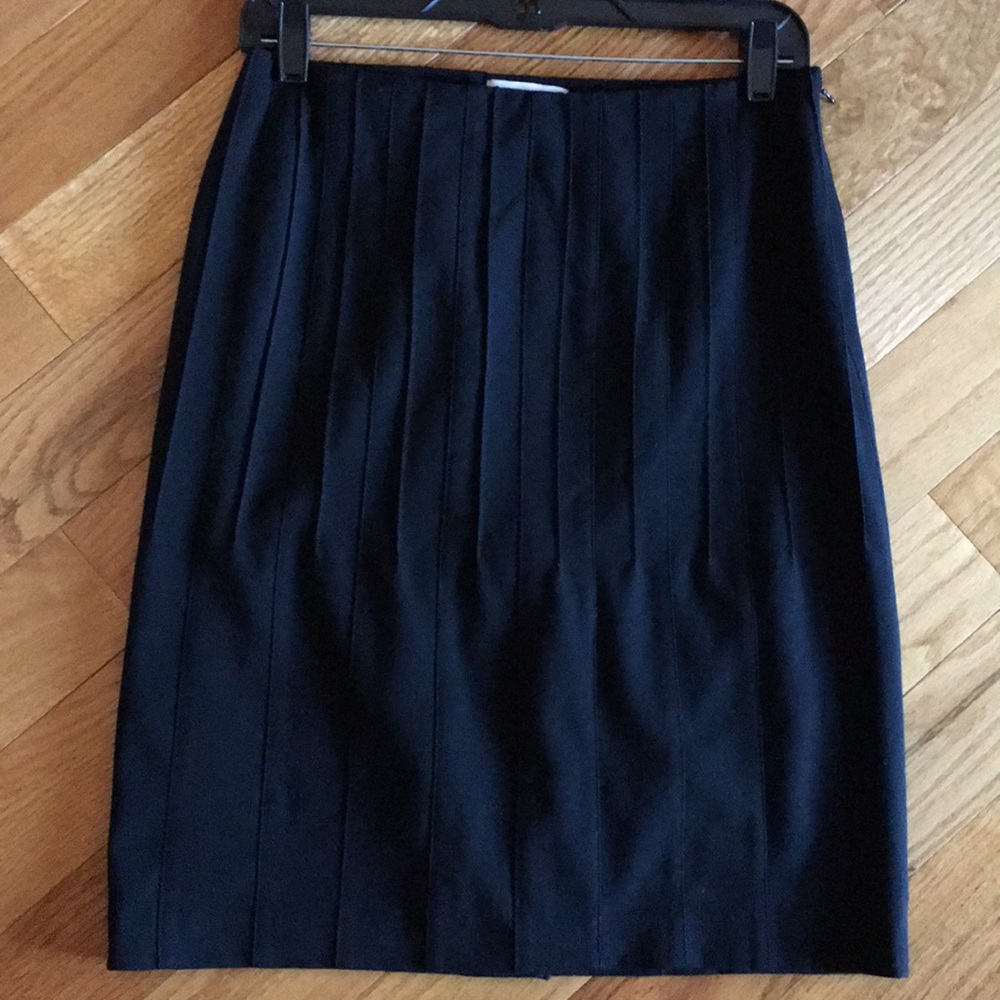 Black pencil skirt